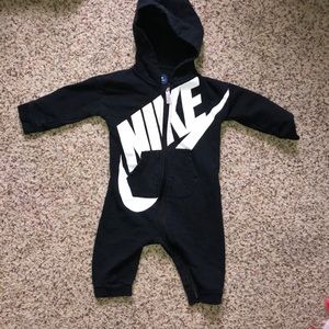 Zip up one piece outfit